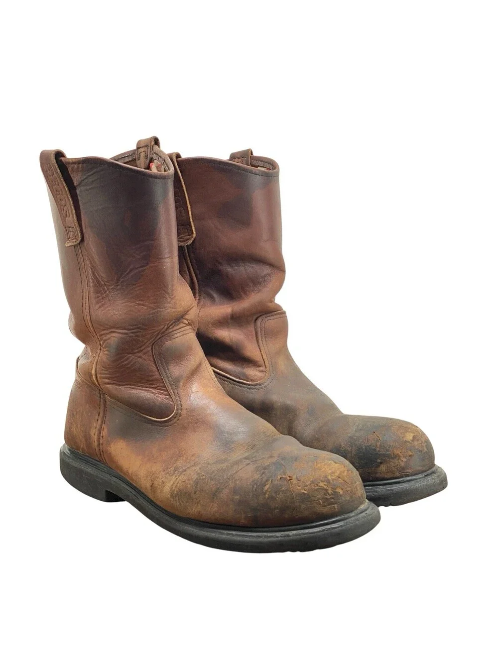 Red Wing Pecos 2231 Steel Toe Work Boots Brown Leather Men's 12 E USA